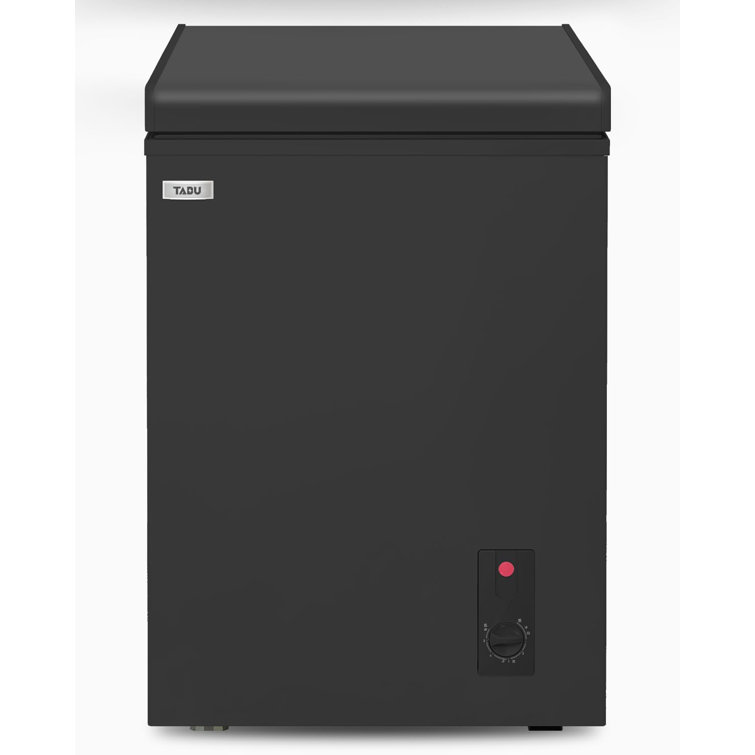 TABU 3.5 Cubic Feet Chest Freezer with Adjustable Temperature Controls